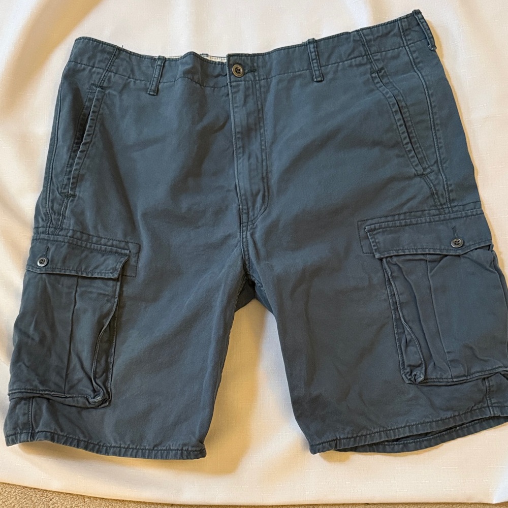 Men's Levi Strauss Blue Cargo Shorts